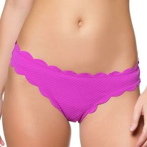 Jessica Simpson Scalloped Bikini Bottom